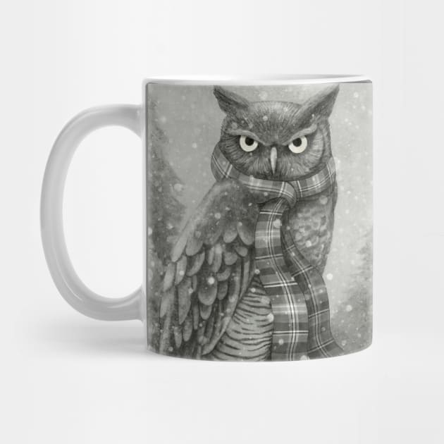 Winter Owl by Terry Fan